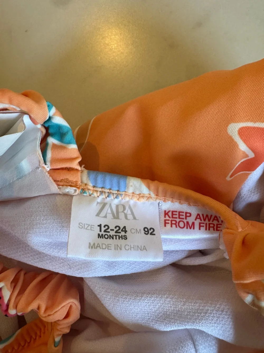 Zara Baby Girl Swimsuit